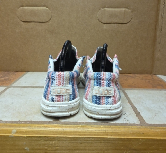 Hey Dude Multicolor Striped Sneakers - Picture 5 of 8